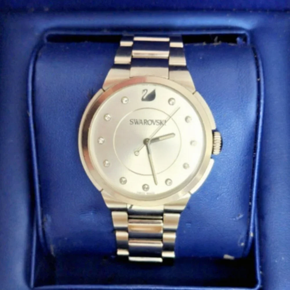 Swarovski City Stainless Steel Womens Watch 5181632 Swiss Made Movement
